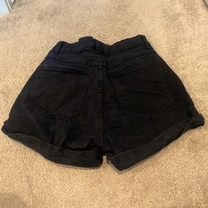 Cotton on black shorts